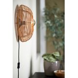 Light & Living Wandlamp Milan - Rotan - Ø40cm - Binnen Bohemian