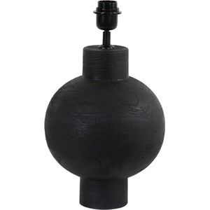 Light&living Lampvoet Ø23x42 cm BARUMI hout mat zwart