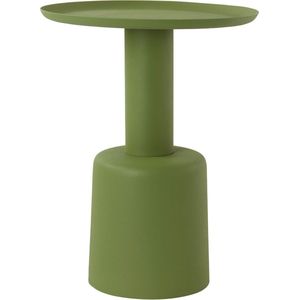 Light & Living Bijzettafel Milaki - Groen - Ø39cm - Modern