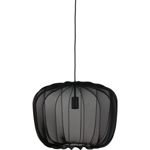 Light & Living Hanglamp Plumeria Zwart Ø50cm Modern Hanglampen Eetkamer, Slaapkamer, Woonkamer