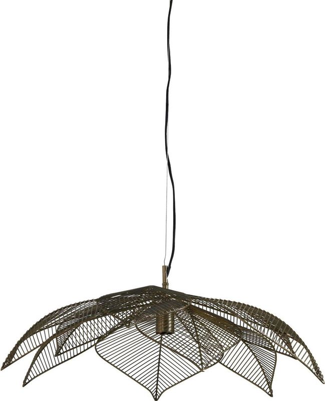 Light & Living - Pavas - Hanglamp - Antiek Brons - Ø72cm - Botanisch