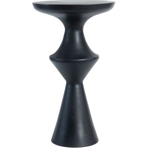 Light & Living Bijzettafel Loboc - Zwart - 37,5x14x74 cm - Modern