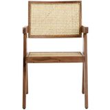 Light & Living Fauteuil Morazan - Hout en rotan - Naturel