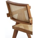 Light & Living Fauteuil Morazan - Hout en rotan - Naturel