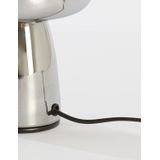 Light & Living - Lotta - Tafellamp - Grijs - Glas - Ø16cm