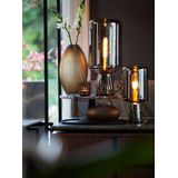 Light & Living - Lotta - Tafellamp - Grijs - Glas - Ø16cm