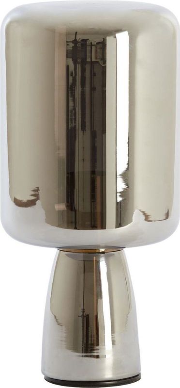 Light & Living - Lotta - Tafellamp - Grijs - Glas - Ø16cm