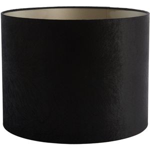 Light&living - lampenschirm - Lubis - schwarz - textil - ø 50cm