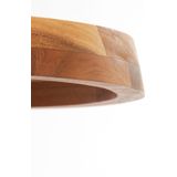 Light & Living Bijzettafel Nalagu - Hout - Ø46cm - Landelijk