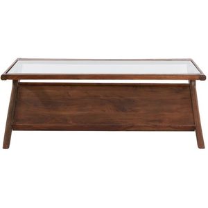 Light & Living Salontafel Yuki - Bruin - 112x70x41cm - Modern