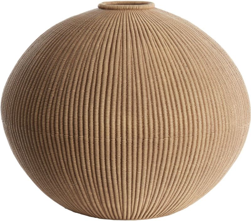 Light & Living Vaas Valerie - Bruin - Ø46cm - Oosters