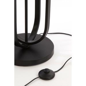 Light & Living Vloerlamp Aster - 140cm hoog - Mat Zwart