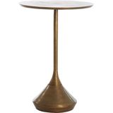 Light & Living Bijzettafel Dimphy - Antiek Brons - Ø35cm - Modern