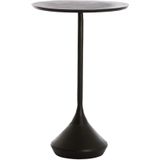 Light & Living Bijzettafel Dimphy - Antiek Lood - Ø35cm - Modern