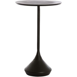 Light & Living Bijzettafel Dimphy - Antiek Lood - Ø35cm - Modern