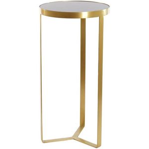 Turbi zuil Ø40x80 cm - glas zwart-mat brons