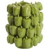 Light & Living - Vaas BELLPEPPER - 23.5x23x32.5cm - Groen
