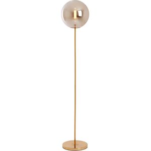 Light & Living Vloerlamp Medina - 160cm hoog - Smoke/Goud