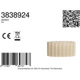 Light & Living Lampenkap ovaal Disli - Crème - 38x17.5x19cm - Modern