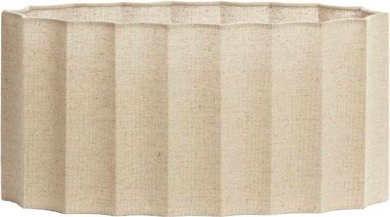 Light & Living Lampenkap ovaal Disli - Crème - 38x17.5x19cm - Modern