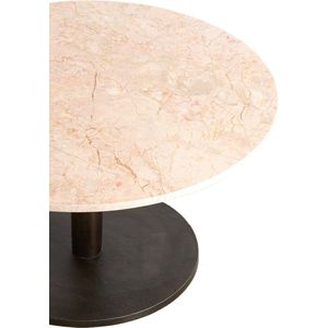 Light & Living Ronde Salontafel Pazo - Marmer - 76cm - Zand