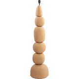 Light & Living Vloerlamp Marree - Papier maché - 135cm hoog - excl. kap -