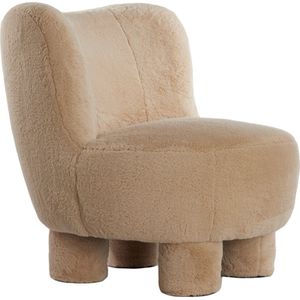 Light & Living Fauteuil Kamovu - Teddy - Beige