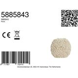 Light & Living - Vaas Phylia - Wit - Kunststof - 31.5x17x28cm - Modern - Bloemenvaas