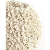 Light & Living - Vaas Phylia - Wit - Kunststof - 31.5x17x28cm - Modern - Bloemenvaas