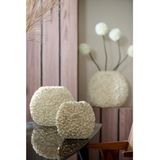 Light & Living - Vaas Phylia - Wit - Kunststof - 31.5x17x28cm - Modern - Bloemenvaas