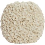 Light & Living - Vaas Phylia - Wit - Kunststof - 31.5x17x28cm - Modern - Bloemenvaas