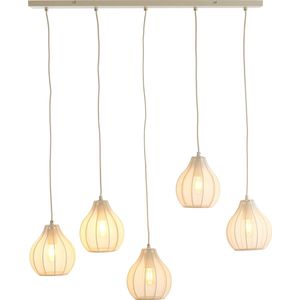 Light & Living Hanglamp Elati - 5-lamps - Zand