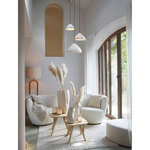 Light & Living Hanglamp Elimo - Crème - Ø32cm - Modern - Hanglampen Eetkamer, Slaapkamer, Woonkamer