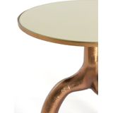 Light & Living Ronde Bijzettafel Mello - Ø50cm - Brons