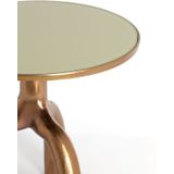 Light & Living Ronde Bijzettafel Mello - Ø50cm - Brons