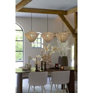 Light & Living - Felida - Hanglamp - Crème - 3L - 120x42x130 cm - Metaal