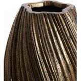 Light & Living - Yatung - Vaas - Antiek Brons - Ø30cm - Steen - Modern