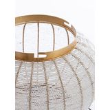 Light & Living Hanglamp Cetara Kralen, 26cm - Zilver/Brons