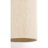 Light & Living Hanglamp Dania Naturel/Crème Ø16cm Modern Hanglampen Eetkamer, Slaapkamer, Woonkamer