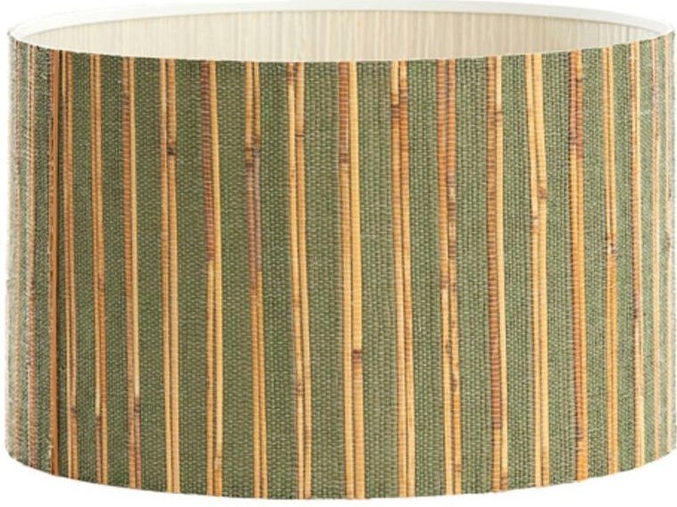Light&living Kap cilinder 40-40-25 cm SIMNO bamboe+groen