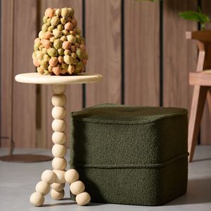 Light & Living Bijzettafel Veglio Naturel - Ø 35 cm