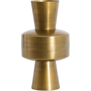 Light & Living Vaas Novali Goud - 42 cm hoog