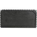 Light & Living Wandplank Gatura - Mangohout - 40cm - Zwart