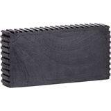 Light & Living Wandplank Gatura - Mangohout - 40cm - Zwart