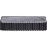 Light & Living Wandplank Gatura - Mangohout - 40cm - Zwart