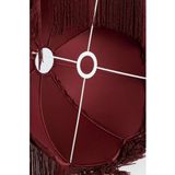 Light & Living Lampenkap Malacia Donkerrood Ø45cm Modern