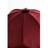 Light & Living Lampenkap Malacia Donkerrood Ø45cm Modern