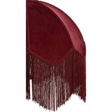 Light & Living Lampenkap Malacia Donkerrood Ø45cm Modern