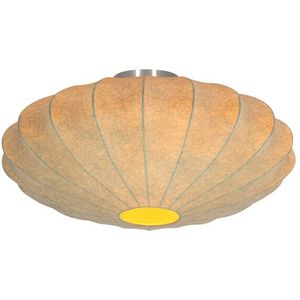 Light & Living Fay plafonnière Ø50x22 cm - bruin -  Kunststof