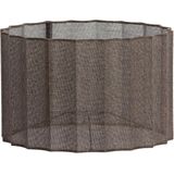 Light & Living Cilinder lampenkap Disli Donkerbruin Ø35cm Modern